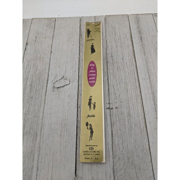 Vintage J&P Coats Skirt or Neck Metal Zipper 9" Parakeet 132-A Blue - Picture 4 of 4